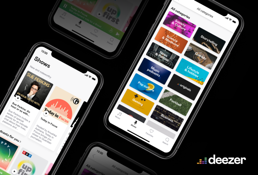 Deezer Introduces ‘shows’ Hub For Non Music Audio Content Music Business Worldwide