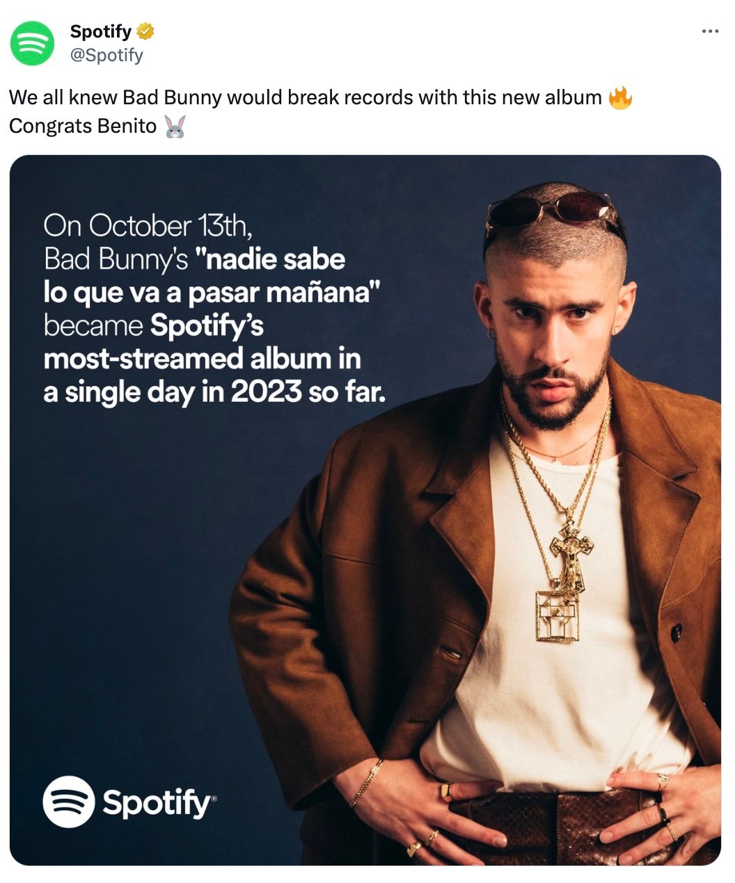 Bad Bunny is launching a sports agency and has already signed some